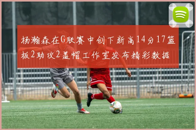 杨瀚森在G联赛中创下新高14分17篮板2助攻2盖帽工作室发布精彩数据海报